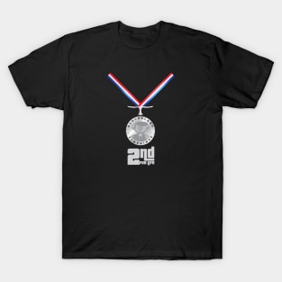 2nd For Life (Medal) T-Shirt